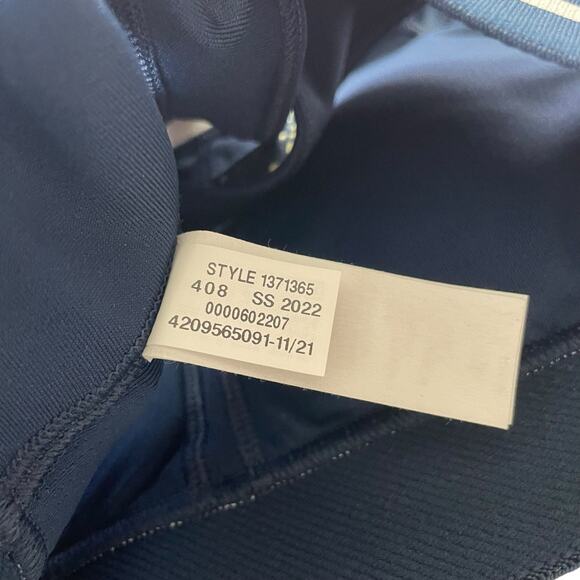 Under Armour Womens Sports Cross Back Bra Size XS Project Rock Compression Navy - Picture 6 of 10